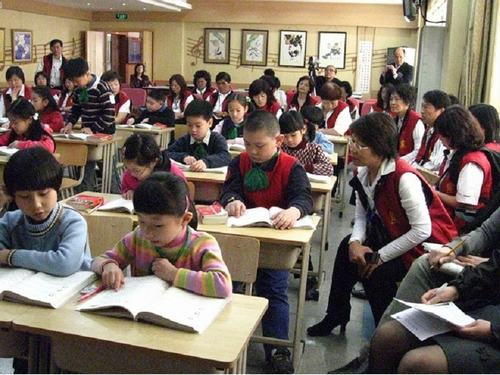 考察上海思南路幼儿园